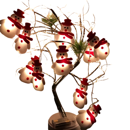 Schneemann LED Lichterkette – Magische Weihnachtsbeleuchtung Für Ihr Zuhause 0