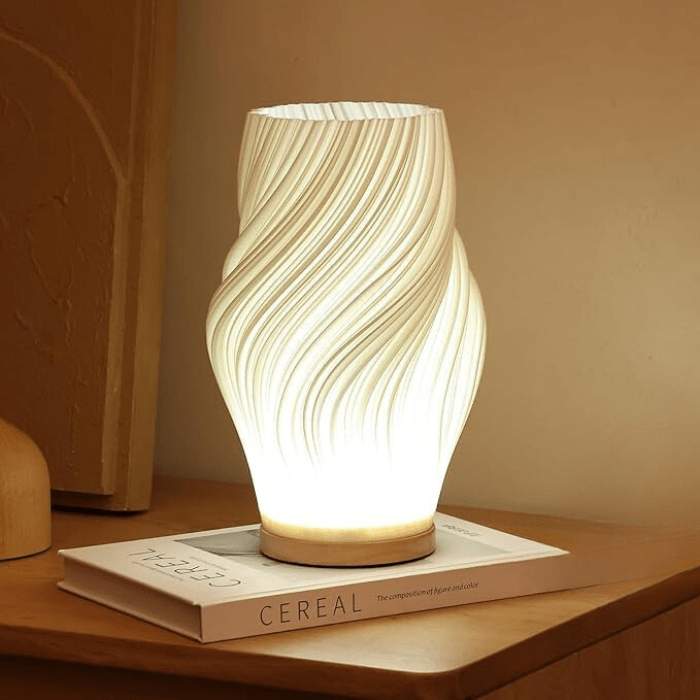 Serene Wavecrest Stehlampe – Wellenförmige Eleganz für Beruhigende Momente 0