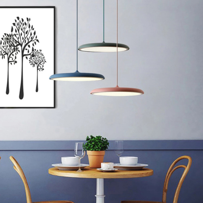 Skandinavische Pendelleuchte LED 30 cm – Elegante Beleuchtung für Ihr Esszimmer 3