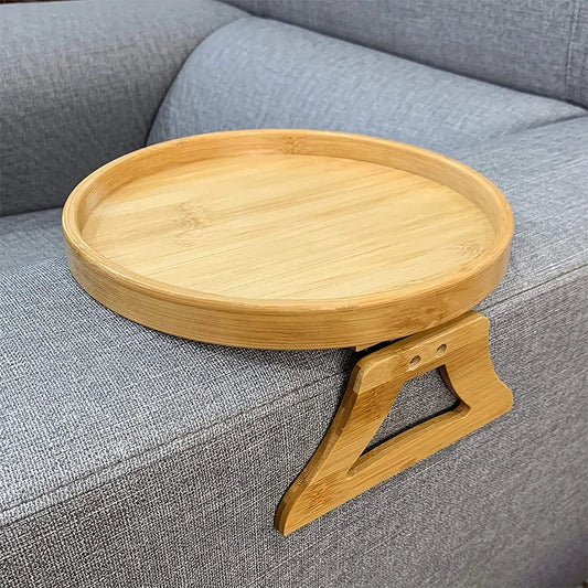 **Sofa-Tablett** – Praktisches Holz-Tablett für Snacks 0