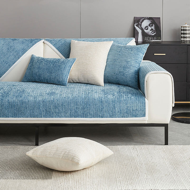 SofaSkins™ Sofabezug Chenille – Eleganter Schutz Für Ihr Möbel 3