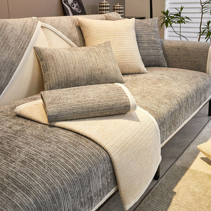 SofaSkins™ Sofabezug Chenille – Eleganter Schutz Für Ihr Möbel 4