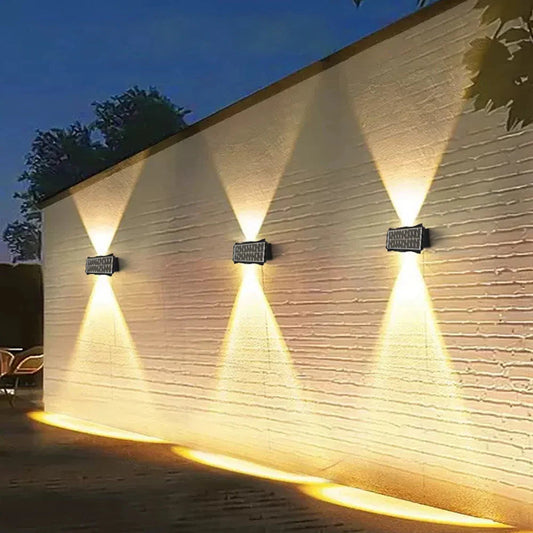 Solar Wandlampe Außen – Umweltfreundliche Lichtquelle für Ihren Garten 0