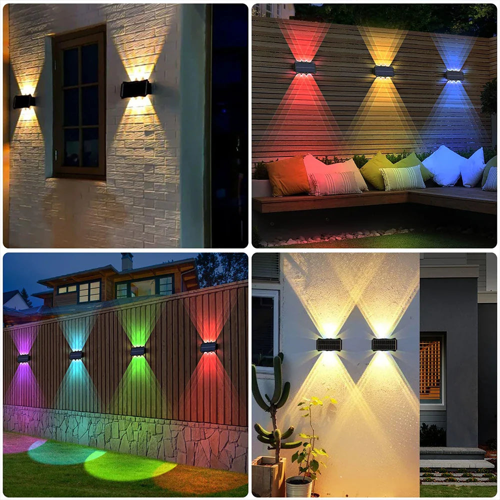 Solar Wandlampe Außen – Umweltfreundliche Lichtquelle für Ihren Garten 1