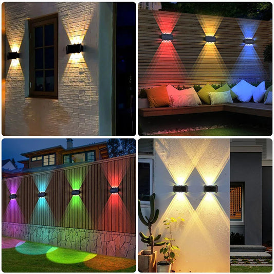 Solar Wandlampe Außen – Umweltfreundliche Lichtquelle für Ihren Garten 1