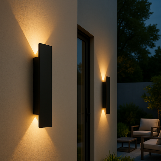 Streamline LED Wandlampe Für Außen – Wetterfestes Design Mit Heller Beleuchtung 1