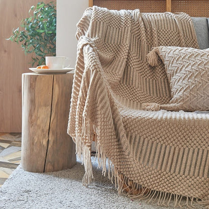 Strickdecke im Skandinavischen Stil – Gemütliche Eleganz für Ihr Zuhause 3