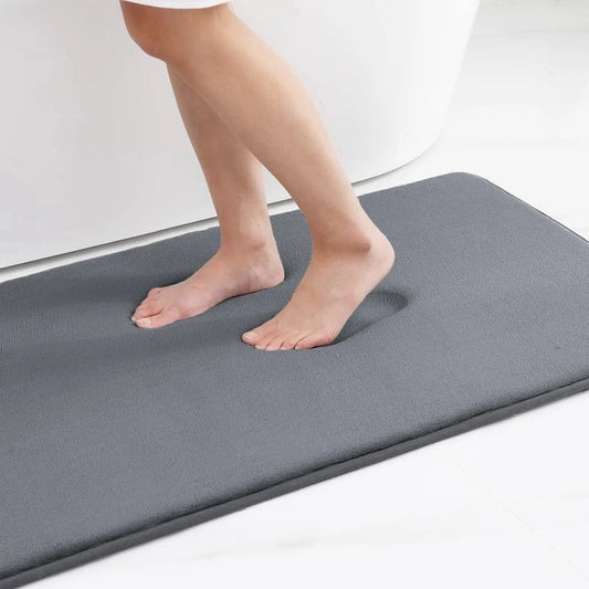 Super Absorbierende Velvet-Anti-Rutsch-Badmatte – Luxuriöse Weichheit Für Ihr Badezimmer 0