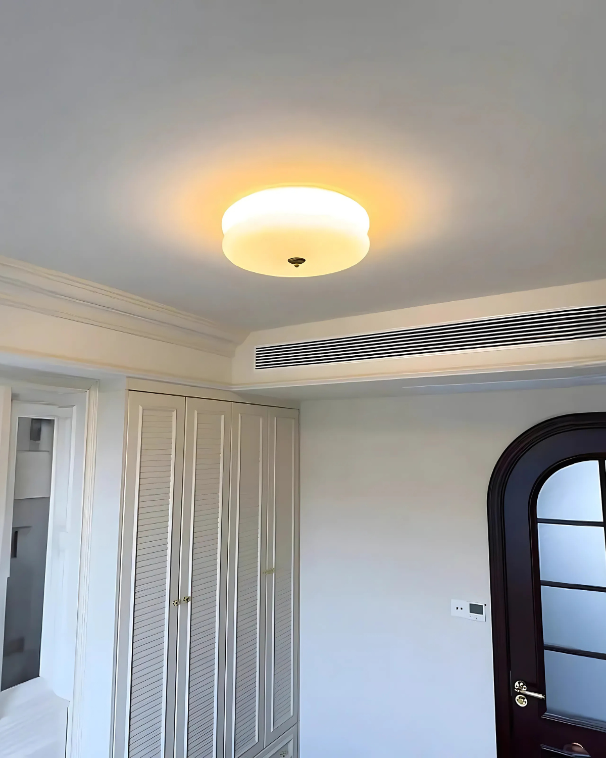 Deckenleuchte Scheibenform – Sanfte Lichtverteilung