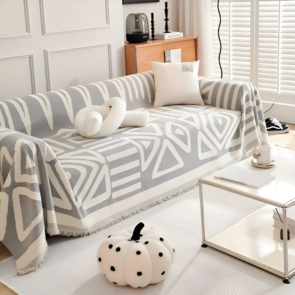 TasselBliss Kuscheldecke Chenille – Gemütlicher Stil Für Ihr Zuhause 3