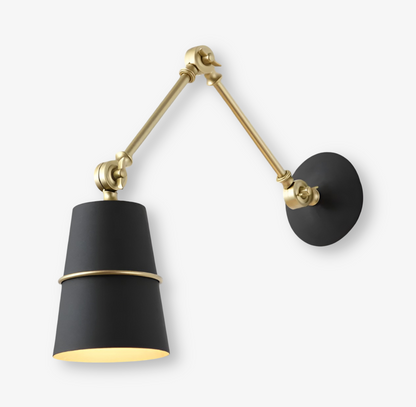 **TeSwing Wandleuchte Schwarz Weiß** – Stilvolle Beleuchtung für Jeden Raum 0