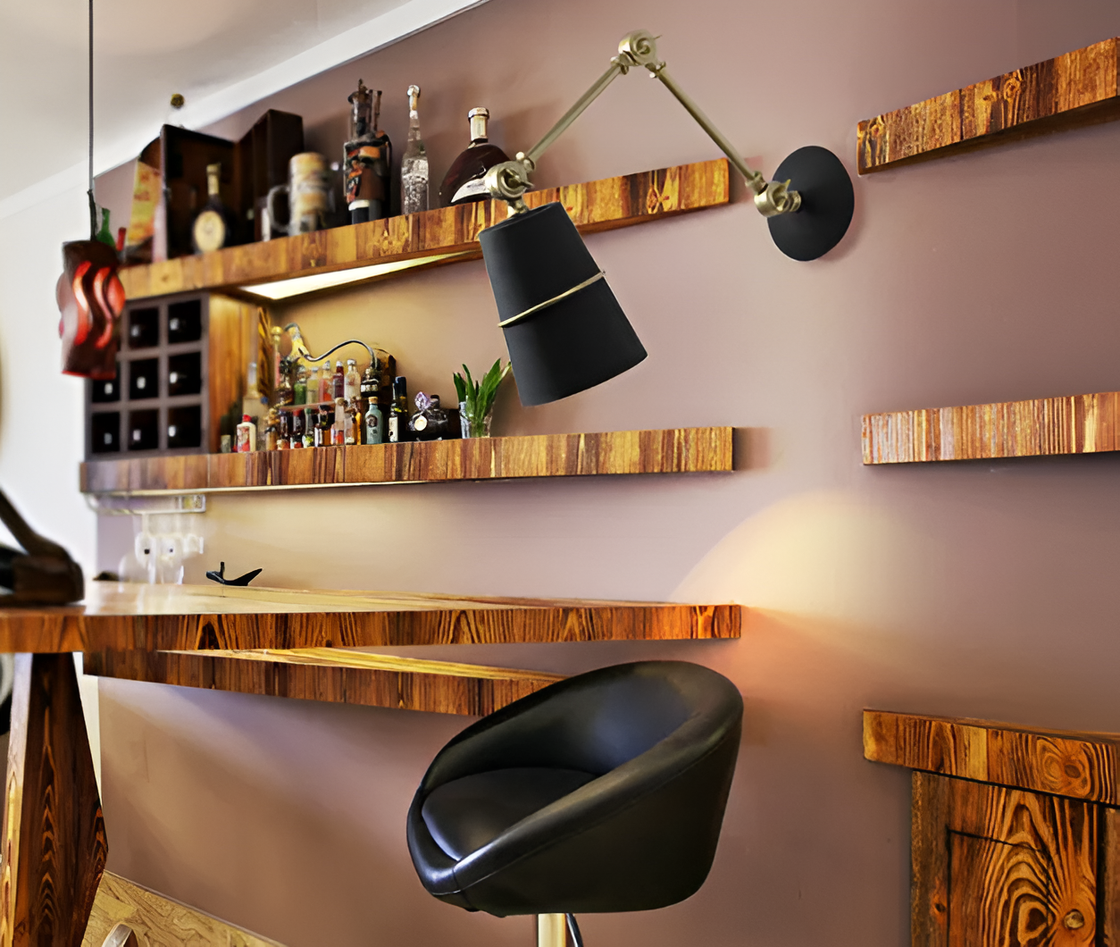 **TeSwing Wandleuchte Schwarz Weiß** – Stilvolle Beleuchtung für Jeden Raum 5