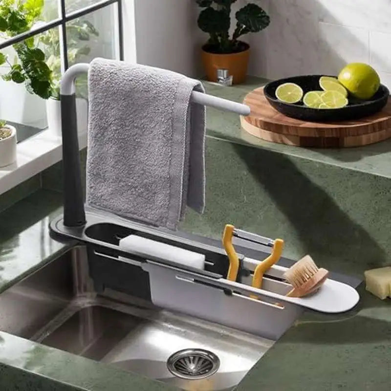 Teleskop Küchenregal Für Spülbecken – Praktische Ordnung Für Ihre Reinigungsutensilien 10