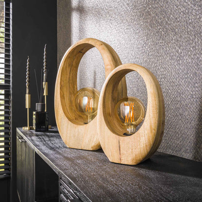 Tischlampe Bio Brenn Mangoholz – Stilvolle Natürliche Akzente für Ihr Zuhause 3