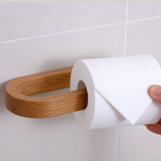 Toilettenpapierhalter Eiche – Elegantes Minimalistisches Design 4