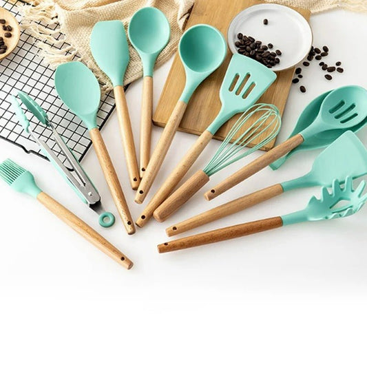 Ungiftige BPA-freie Silikonkochutensilien – Sicheres Kochen Mit Stil für Ihre Familie 9
