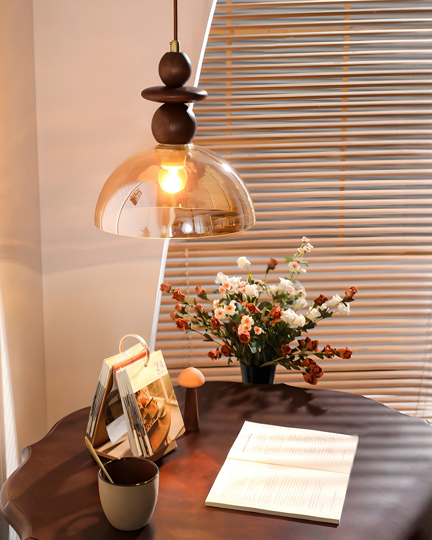 **Valeska Pendelleuchte** – Elegante Lichtquelle mit Natürlichem Charme 3