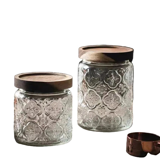 Vintage Aufbewahrungsbehälter Aus Glas Begonia – Elegante Lösung Für Ihre Küche 5