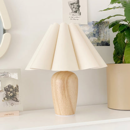 Vintage Fluted Beige Tischlampe – Stilvolle Beleuchtung Für Ihr Zuhause 2