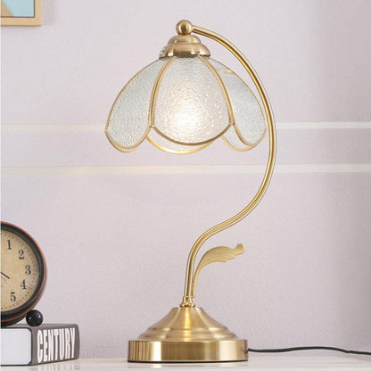 Vintage Tiffany Tischlampe – Stilvolles Blüten-Design für Gemütliche Abende 0