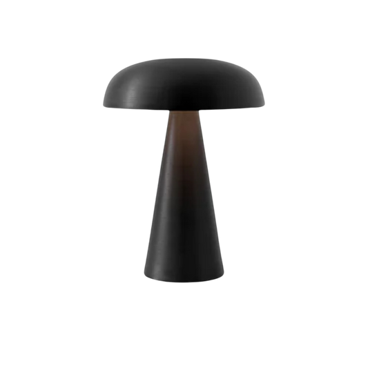 Tischlampe Pilzform – Sanftes Licht in Warmer Glut