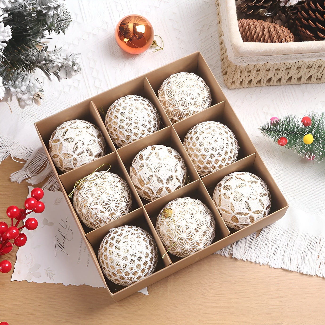 **WEIHNACHTSKUGELN SET** – Festliche Ornamente für Ihren Baum 9