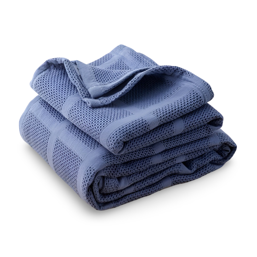 WaffleCloud Baumwoll Plaid Decke – Atmungsaktive Kuschelige Wärme für Jede Jahreszeit 11