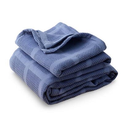 WaffleCloud Baumwoll Plaid Decke – Atmungsaktive Kuschelige Wärme für Jede Jahreszeit 11