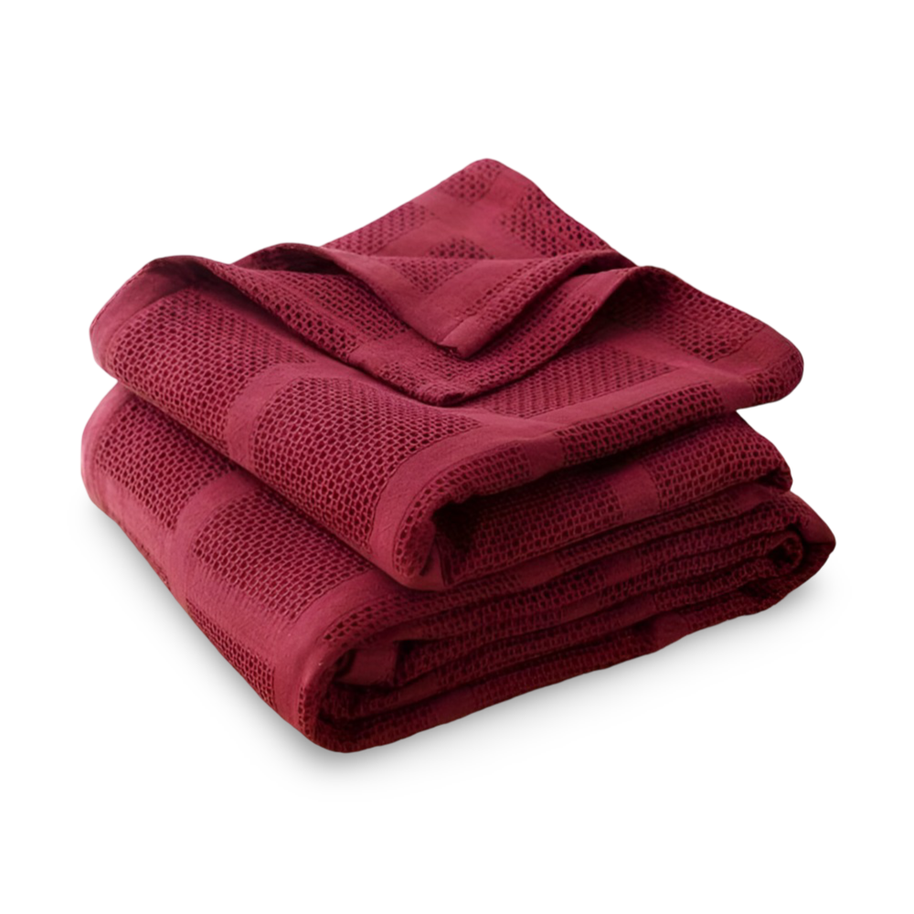 WaffleCloud Baumwoll Plaid Decke – Atmungsaktive Kuschelige Wärme für Jede Jahreszeit 12