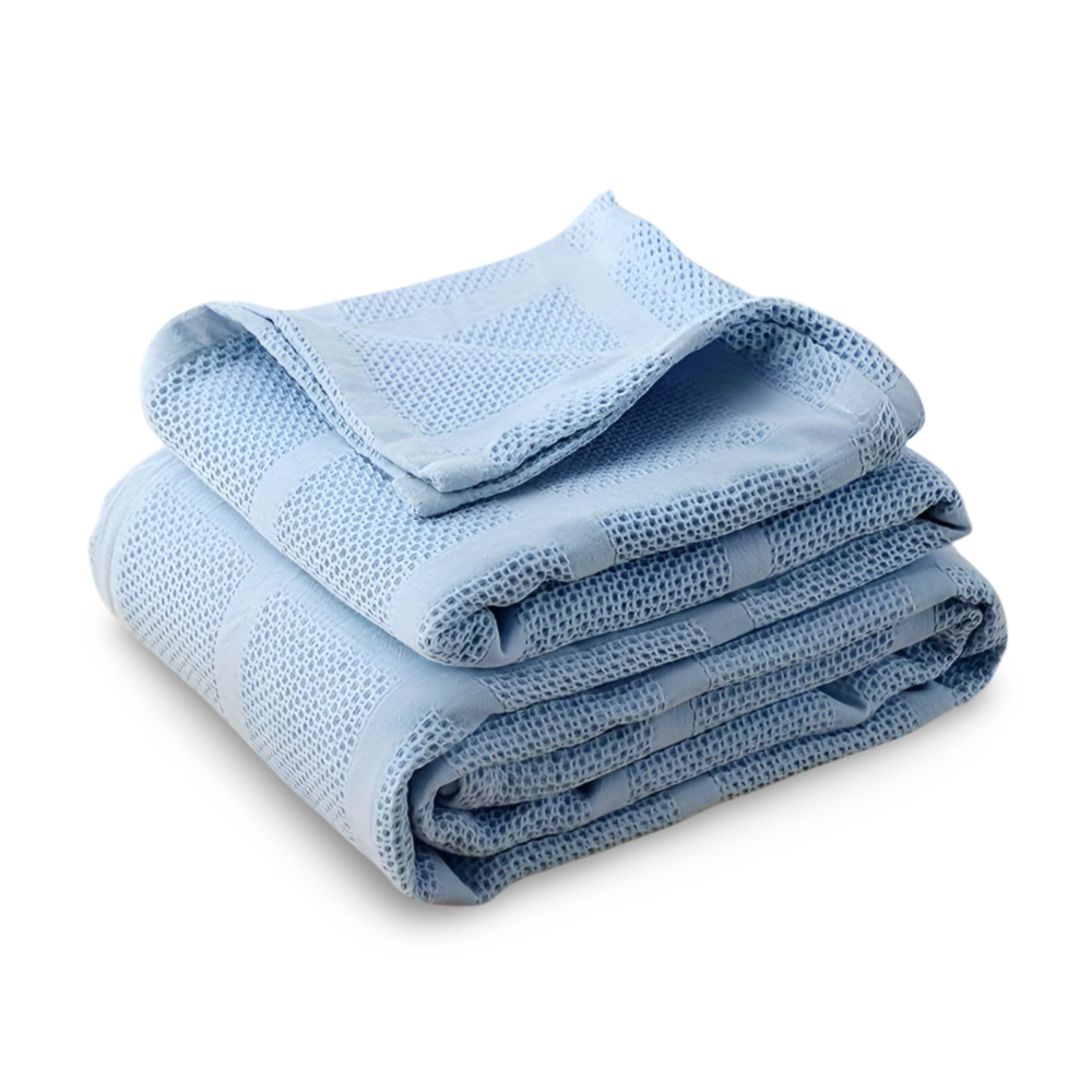 WaffleCloud Baumwoll Plaid Decke – Atmungsaktive Kuschelige Wärme für Jede Jahreszeit 15