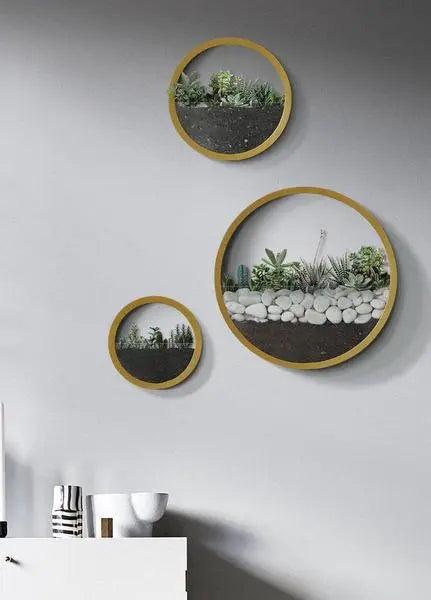 Wandmontierte Keramikvase Nordic Design – Elegante Wandgestaltung für Blumen 4