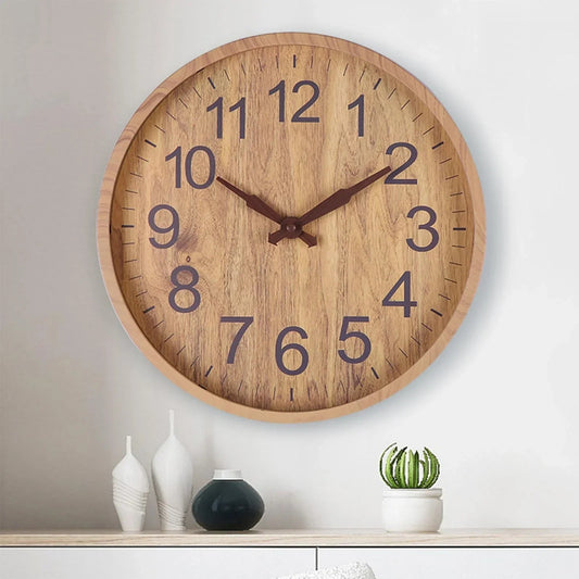 Wanduhr Holz Modern – Zeitlose Eleganz Für Ihr Zuhause 0