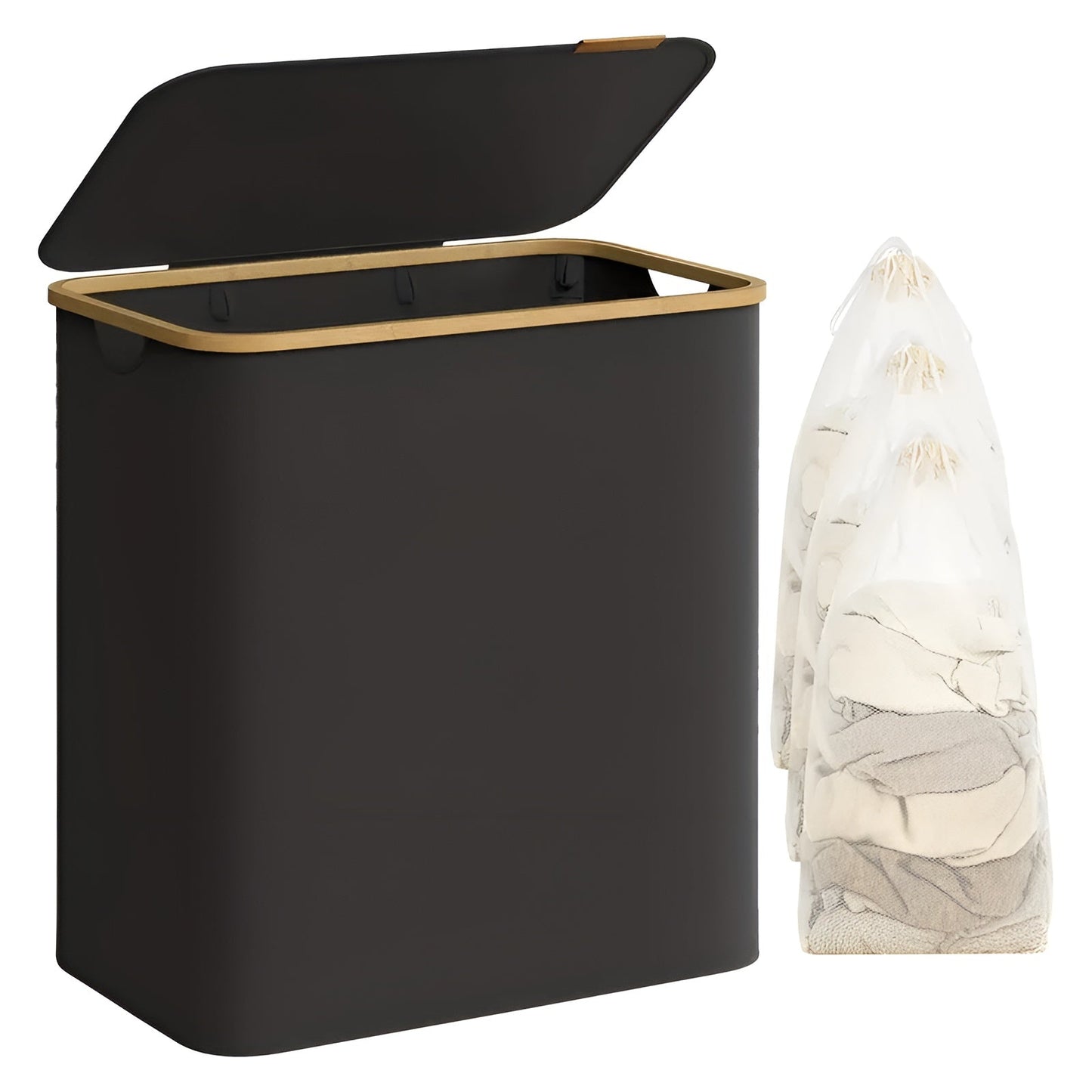 Wäschekorb 150L Mit 3 Fächern – Praktische Wäscheorganisation Für Jede Familie 0