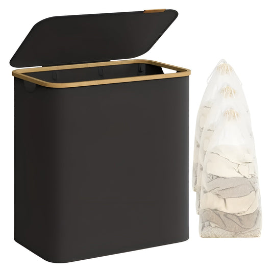 Wäschekorb 150L Mit 3 Fächern – Praktische Wäscheorganisation Für Jede Familie 0