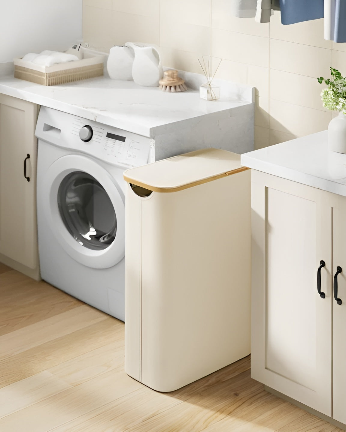 Wäschekorb 150L Mit 3 Fächern – Praktische Wäscheorganisation Für Jede Familie 3