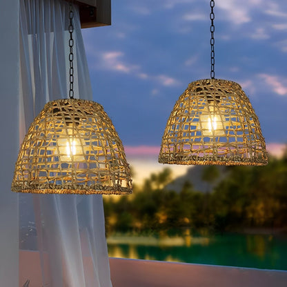 Wasserdichte Solar Glockenlaternen – Elegante Beleuchtung für Ihren Garten 2