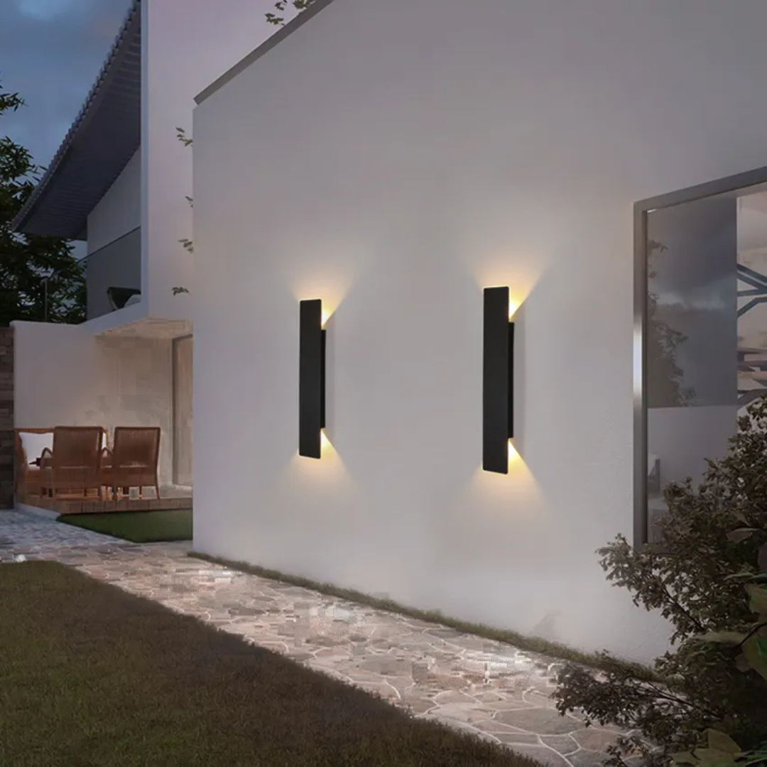 **Weerbestendige Aluminium Wandlamp – Elegante Außenbeleuchtung mit LED-Effizienz** 2