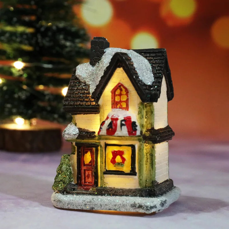 Weihnachten LED Licht Haus – Festliche Beleuchtung Für Ihre Weihnachtsdekoration 12