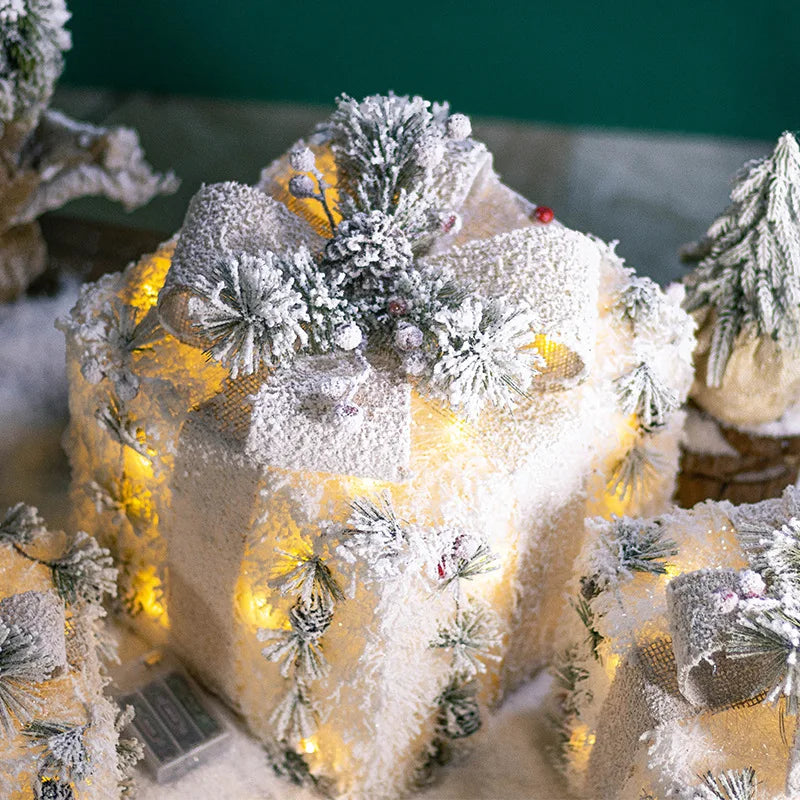 Weihnachtsglühen Geschenkboxen 3er Set – Stilvolle Präsentation für Festliche Anlässe 3