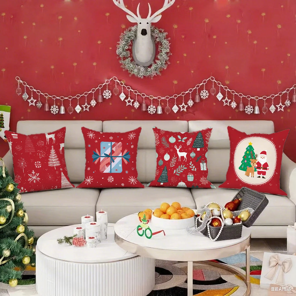 **Weihnachtskissenbezug 40x40** – Festliche Atmosphäre für Ihr Zuhause 5