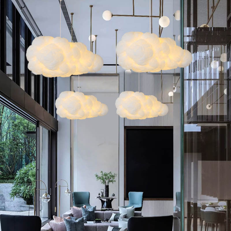 **Wolke Kunststoff Kronleuchter – Elegante Beleuchtung für Ihr Schlafzimmer** 0