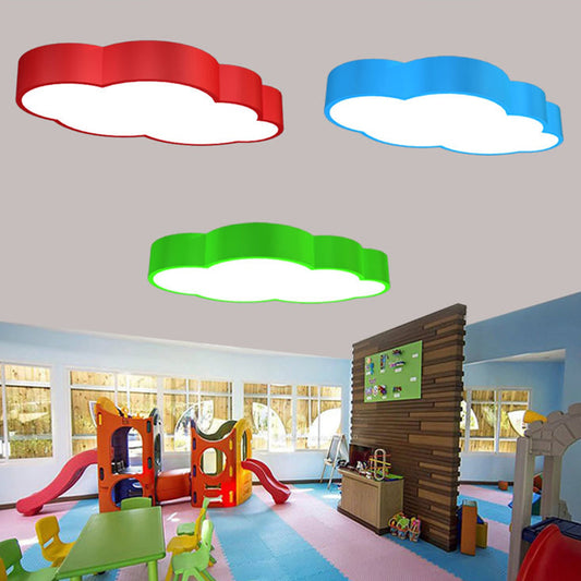 **Wolkenförmige Kinderzimmer-Deckenlampe – Bunte Lichtakzente für Ihr Kind** 1