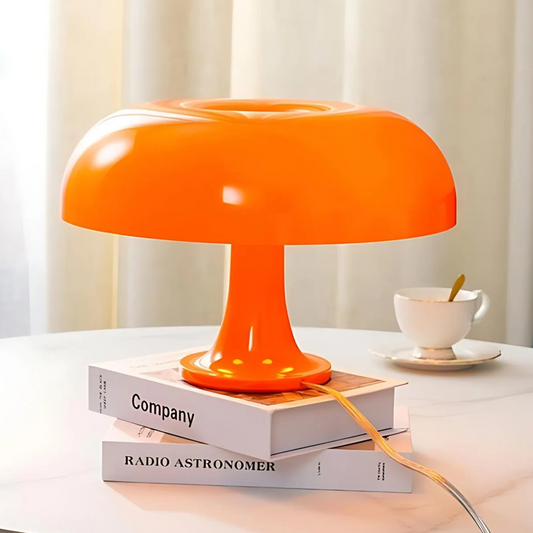 Tischlampe Retrokuppel – Fröhlicher Schein mit Sanfter Lichtstreuung