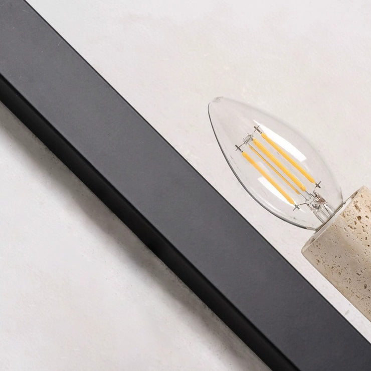 Zeitgenössische Retro-Wandleuchte Travertin – Stilvolles Licht für Gemütliche Räume 7