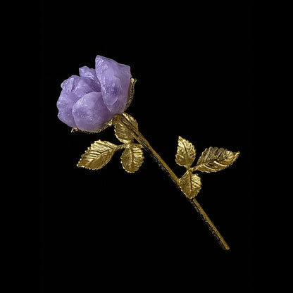 Zenaura Kristallrose – Handgefertigtes Dekoratives Element 5