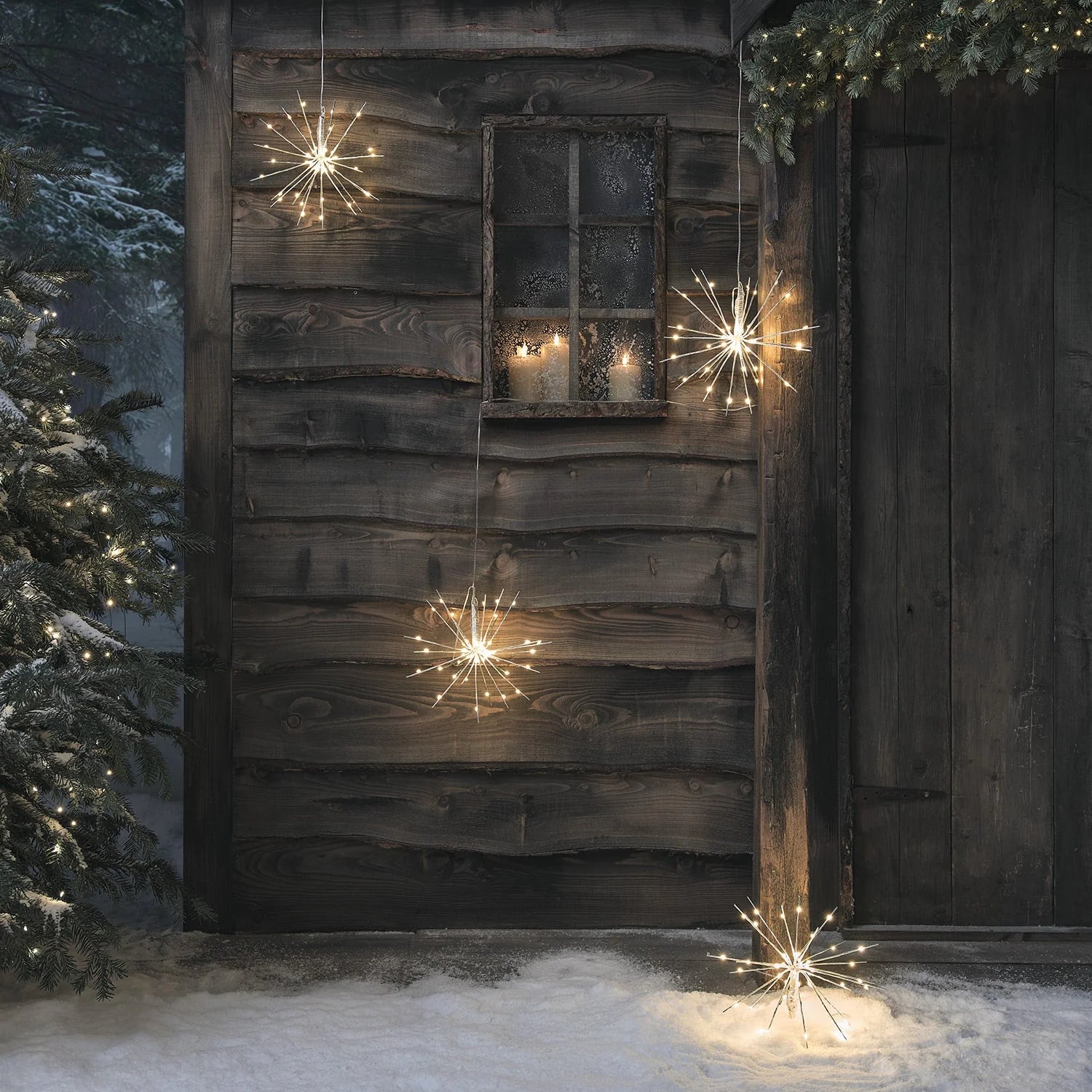 Zweifarbige LED-Starburst-Clusterleuchten – Magische Lichtakzente Für Ihr Zuhause 0