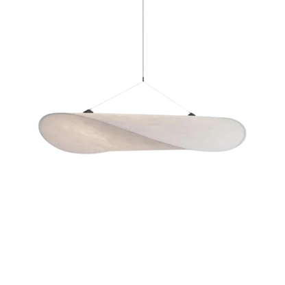 Pendelleuchte Twistform Stoffoptik – Weiches Licht in Skulpturalem Design