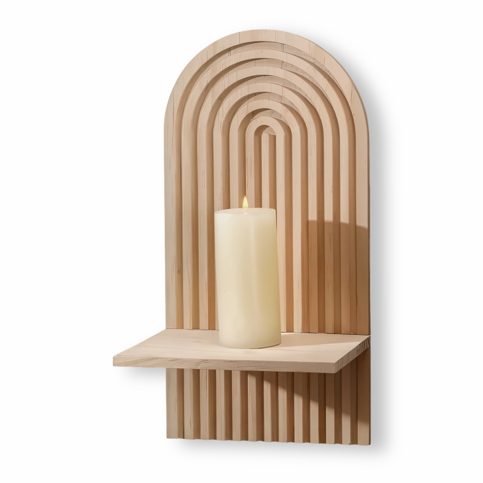 <strong>ARCHI WANDREGAL – Stilvolles Minimalistisches Holzregal</strong> 7