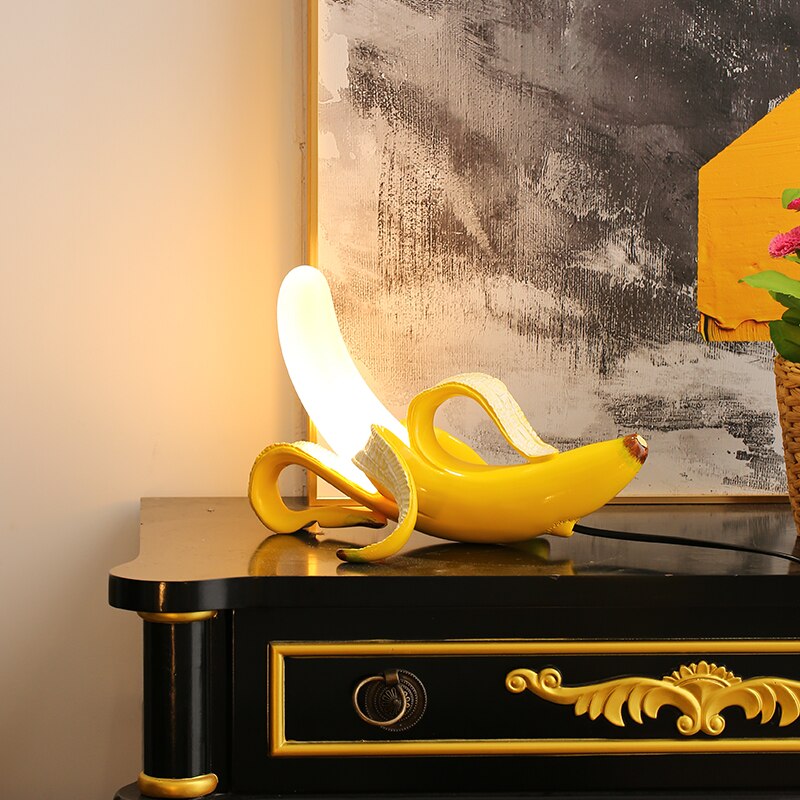 <strong>Banana Lights Art-Deco-Tischlampe</strong> – Stilvolles Design für Ihr Zuhause 2