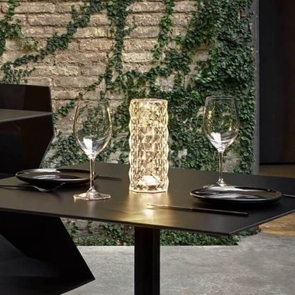 <strong>Bloom Tischlampe Kristall – Elegantes Polygonales Design für Romantische Atmosphäre</strong> 5